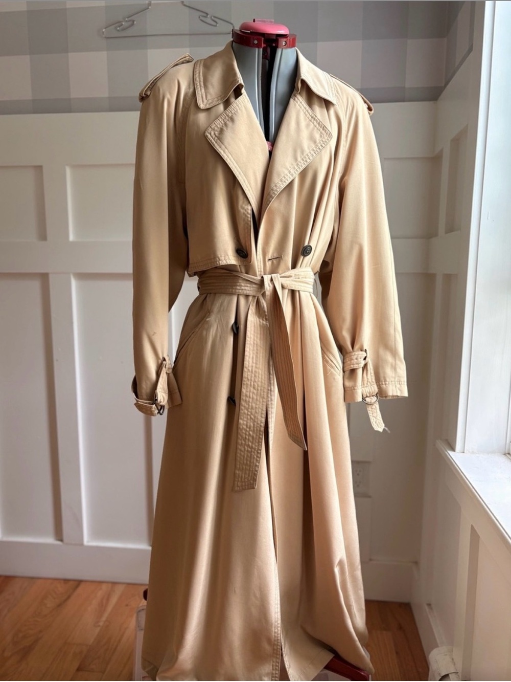 Utex Beige Trench Coat